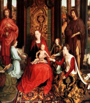 Hans Memling : Marriage of St Catherine